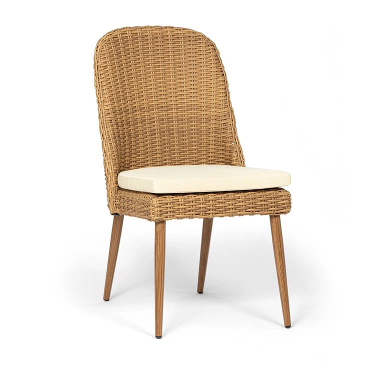 كرسي الطعام البوهيمي الروطان