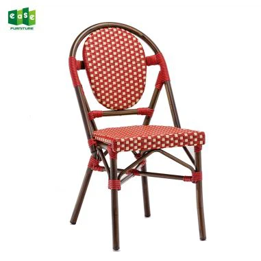 كرسي بيسترو بدون ذراعين بتصميم جديد على الطراز الفرنسي