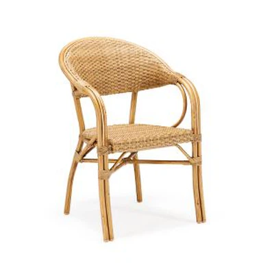 كراسي بيسترو PE الروطان مصنوعة في الهواء الطلق