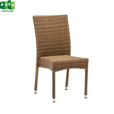 كراسي مقهى الروطان ويكر لأثاث فناء المطعم الخارجي بالجملة