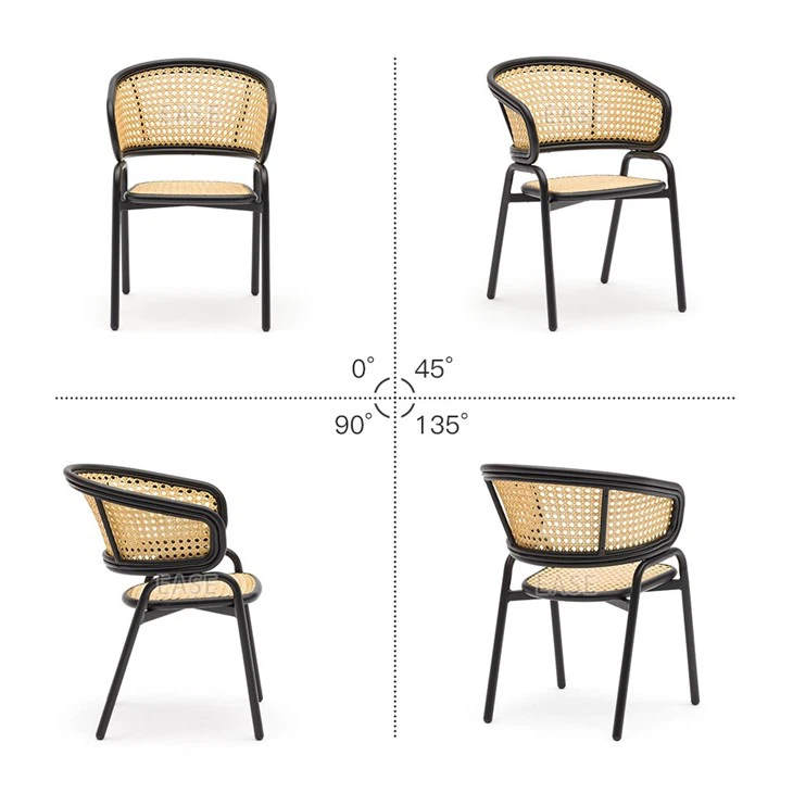Rattan Wicker Modern Dining Chair